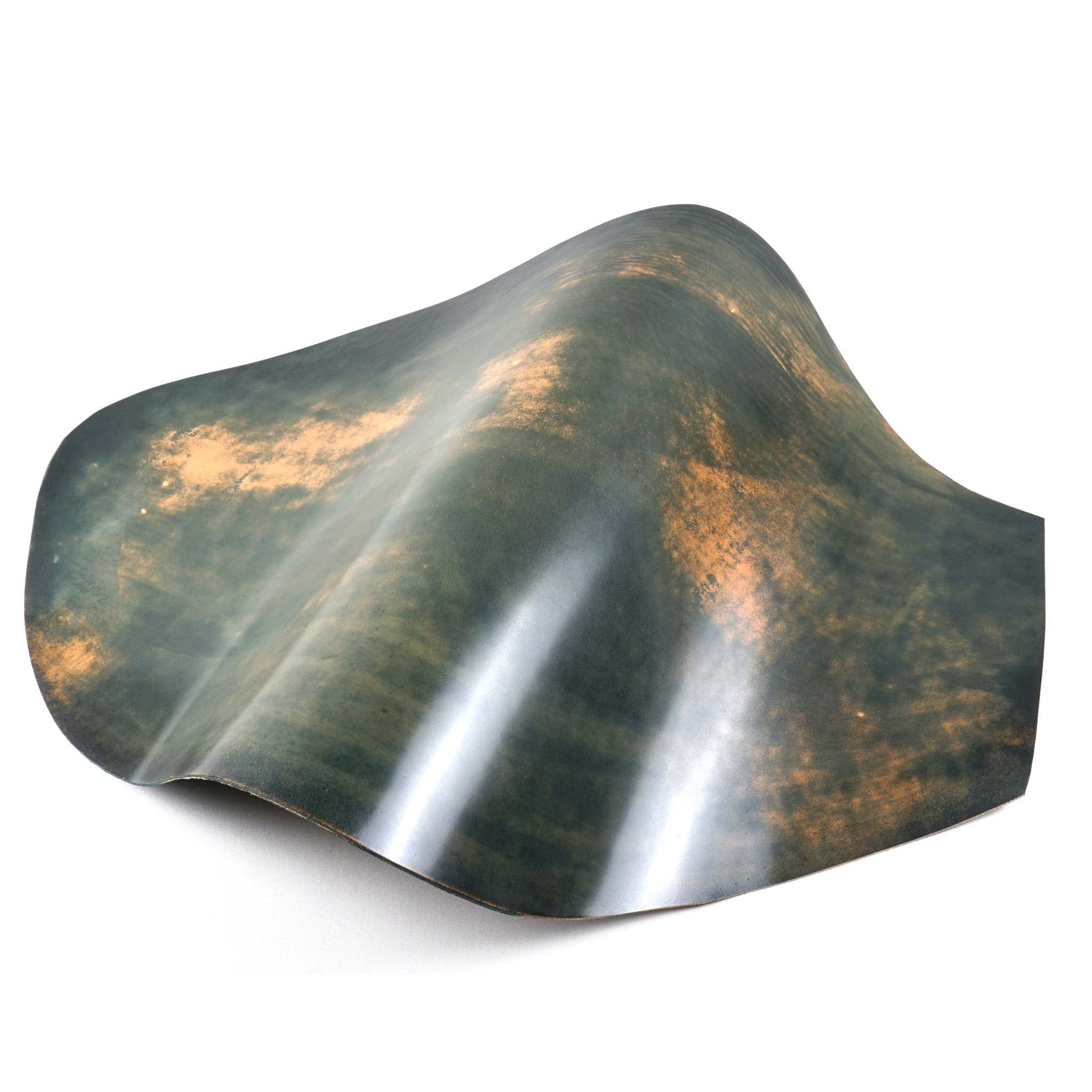 Rocado shell cordovan Marbled finish color Green top