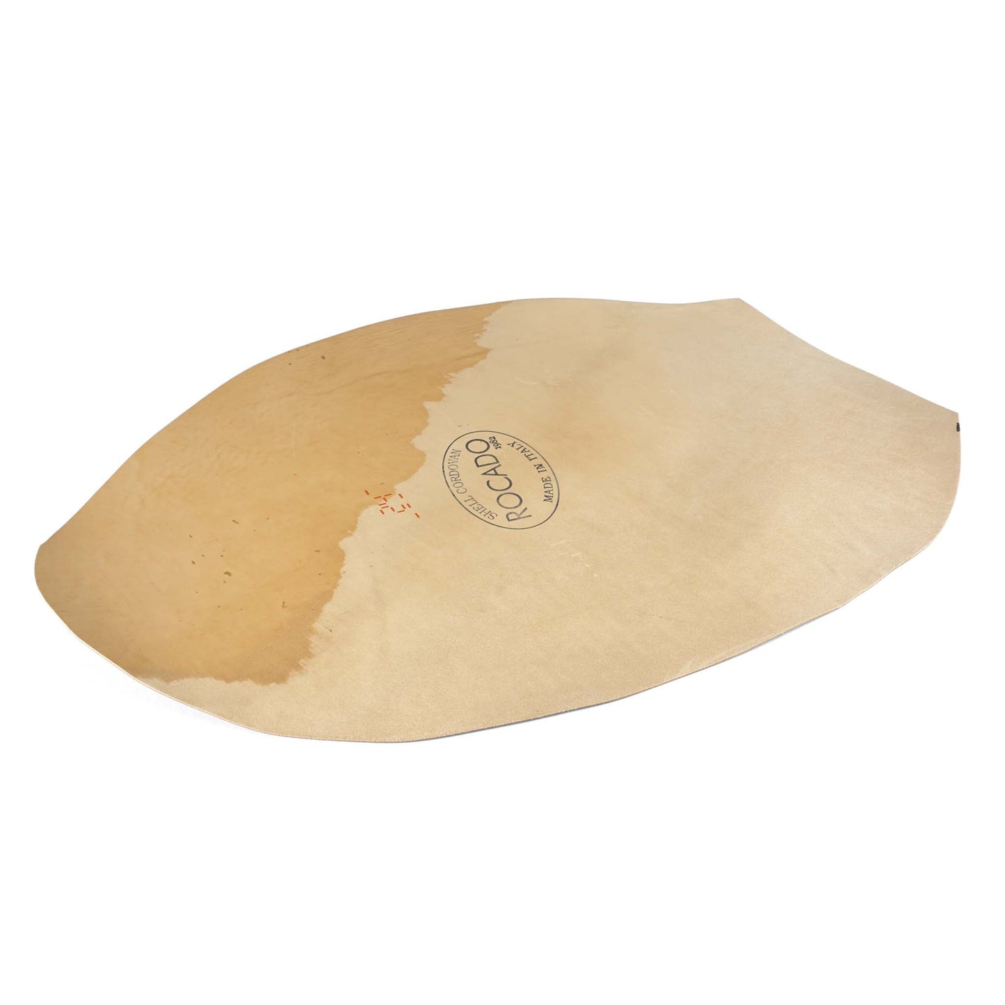 Rocado shell cordovan Museum finish color Cognac backside