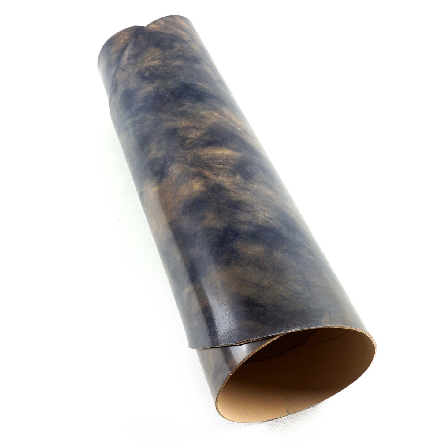 Rocado shell cordovan Museum finish color Blue rolled