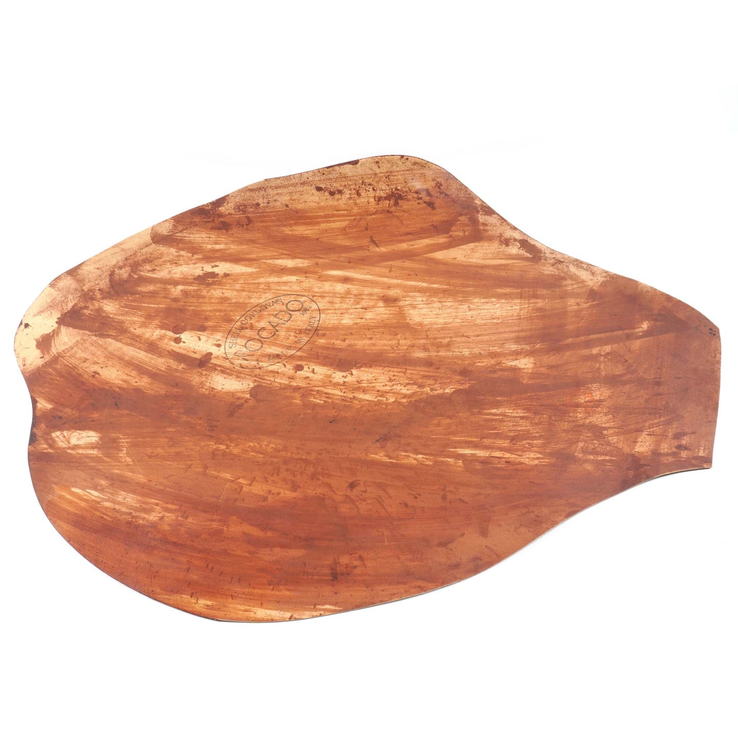 Rocado shell cordovan Marbled finish color Siena backside